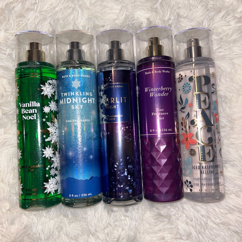 Bath and body Works body sprays